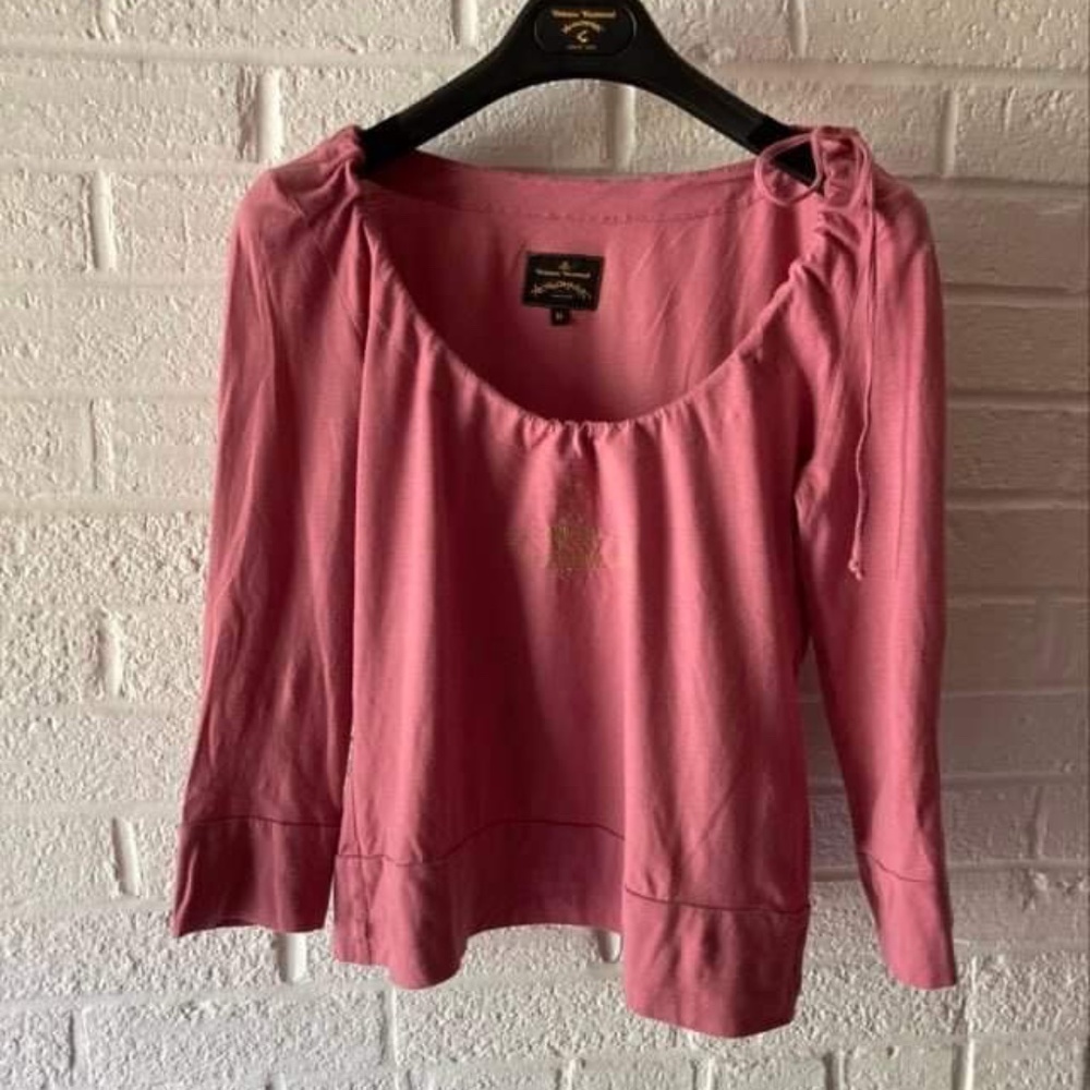 Vivienne Westwood Anglomania Long Sleeve Top Size M